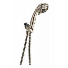 5-Spray Massaging Handheld Showerhead, Satin Nickel