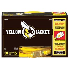 Yellow Jacket 50-Ft. 15A 10 Gauge Extension Cord