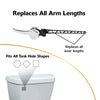 Korky Toilet Flush Handle Chrome