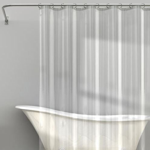 Zenna Home PEVA Medium Weight Shower Curtain Liner (70