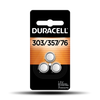 Duracell 303/357/76 Silver Oxide Button Battery