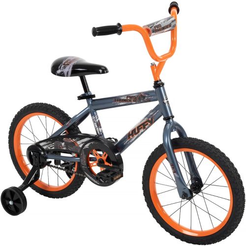 Huffy Pro Thunder Kids' Bike (Wheel Size: 16 in, Charcoal Gray)