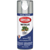 Krylon Metallic 11 Oz. Gloss Spray Paint, Bright Silver
