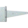 National 8 In. Zinc-Plated Steel Heavy-Duty Tee Hinge (2-Pack)