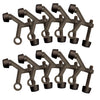 Design House Standard Hinge Pin Door Stop in Oil-Rubbed Bronze, 2.1-Inch, 10-Pack