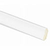 Inteplast Building Products 7/8 in. x 8 ft. L Prefinished White Polystyrene Trim