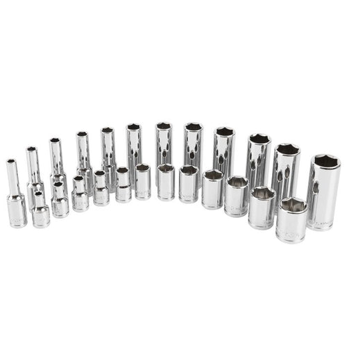 Great Neck Saw Manufacturing 24 Piece Metric Socket Set