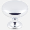 Kasaware 1-3/16 Diameter Mushroom Knob, 4-pack Polished Chrome Finish