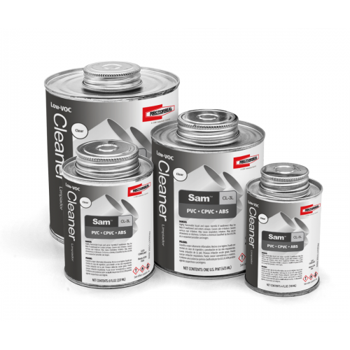 RectorSeal Sam CL-3L Clear PVC Cement For ABS/CPVC/PVC 4 oz.