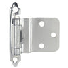 Hardware House 642512 Inset Cabinet Hinge, Chrome 3/8 inch