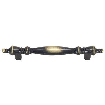 Hardware House 643049 Colonial Cabinet Pull, Antique Brass