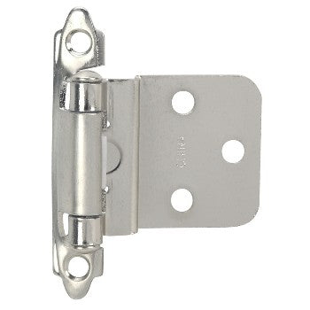 Hardware House 644542 Inset Cabinet Hinge, Satin Nickel