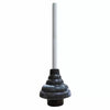 Plumb Pak Double Thrust Plunger 6 Force Cup With 19-inch Handle, White