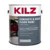 Kilz® 1-Part Epoxy Acrylic Concrete & Garage Floor Paint 1 Gallon Silver Gray