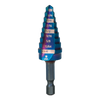 Spyder 1/4″ – 3/4″ 9-Step Bit