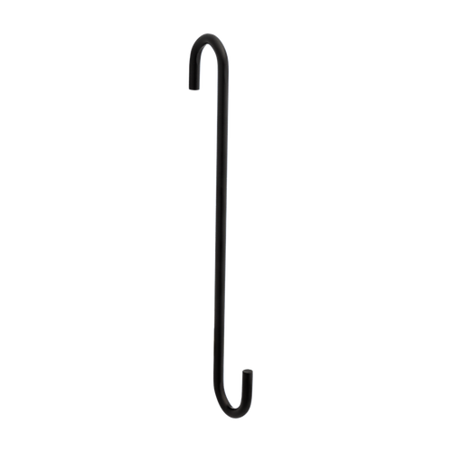 National Hardware Modern S Hook Large 8-in, Black