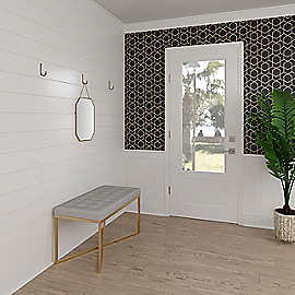 National Hardware Reed Multipurpose Hook 4, Satin Nickel