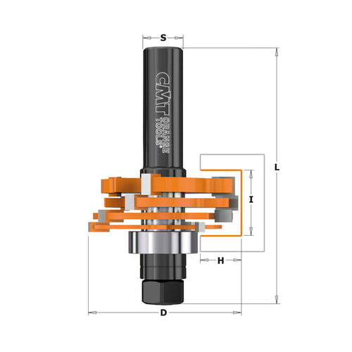 CMT Three Wing Slot Cutter