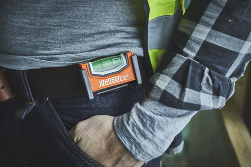 Johnson Level Magnetic Pocket Level