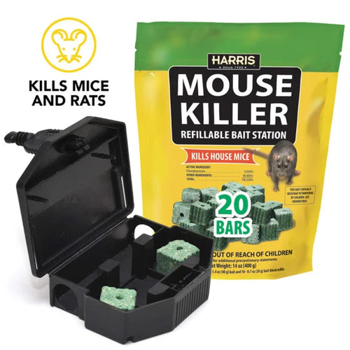 Harris Mouse Killer Refillable Bait Station