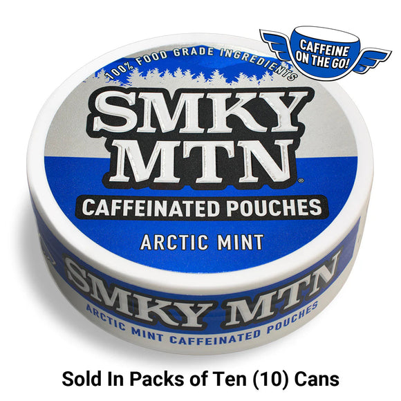 Smokey Mountain Arctic Mint Caffeinated Pouch