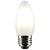 Satco Lighting S21836 4B11/LED/927/FR/120V/E26/2CD LED Frosted Bulb