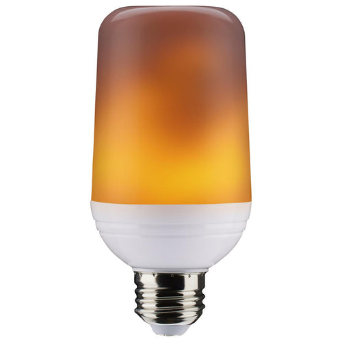 Satco S29806 2.5/LED/T19/FLAME/816/120V/E26 LED Flame Bulb