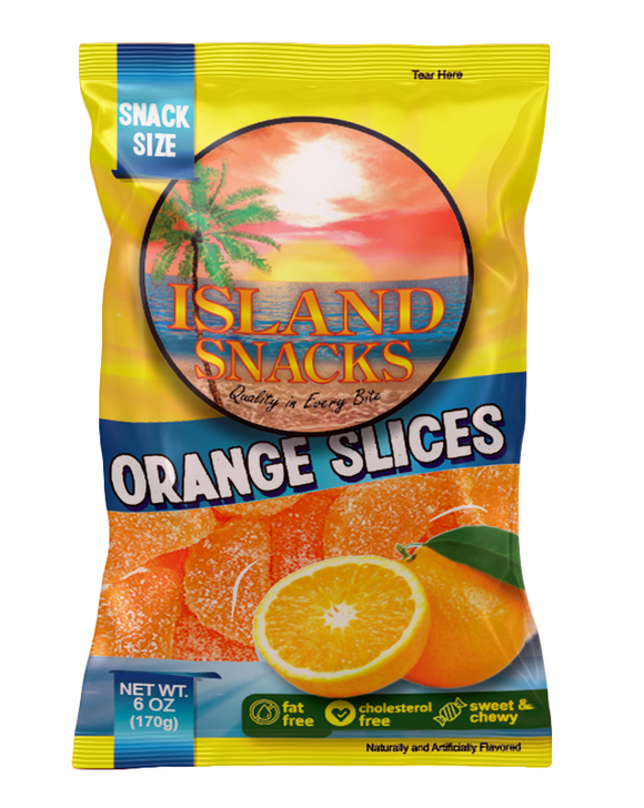 Island Snacks Orange Slices