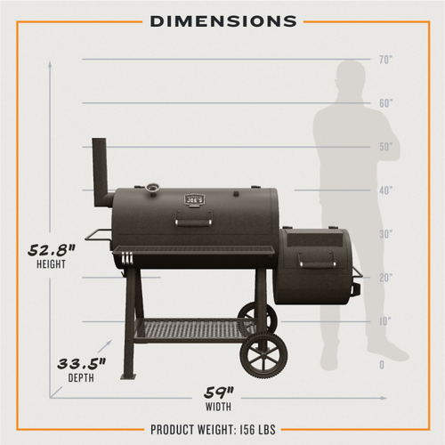 Oklahoma Joe's Highland Offset Smoker/Grill