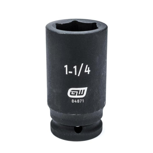 GearWrench 3/4 Drive 6 Point Deep Impact SAE Socket 1-1/4