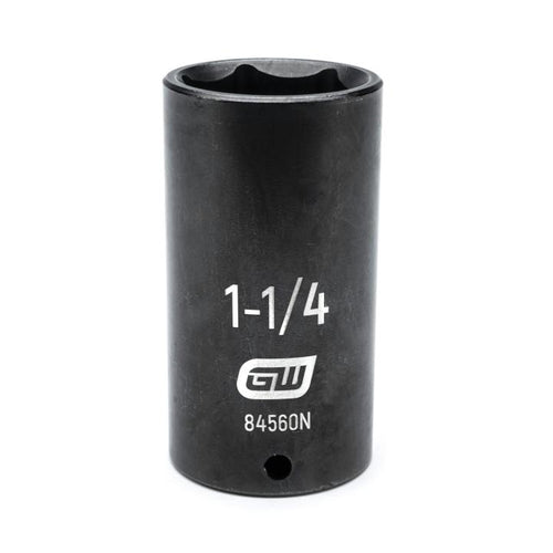 GearWrench 1/2 Drive 6 Point Deep Impact SAE Socket 1-1/4