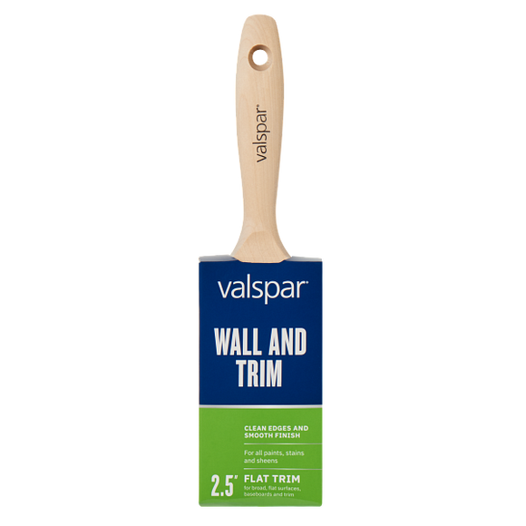 Valspar® Wall and Trim Flat 2.5-in Brush