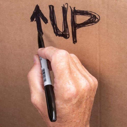 CH Hanson El Marko® Permanent Marker- Black (12 pack)