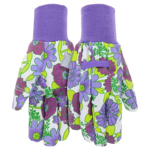 Mud® Essential Jersey & Chore Women’s Gloves Violet Floral