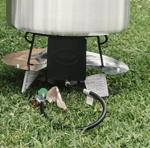 King Kooker 12″ Double Jet Cooker Package