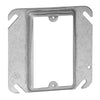 ABB Installation Steel City 4 Square BX COVER,STL,3CU,1-DEVICE 52C13-50R