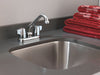 Moen Chateau Chrome Two-Handle Low Arc Laundry Faucet