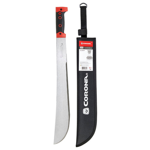 Corona ErgoHandle Machete, 18 in. with Nylon Sheath