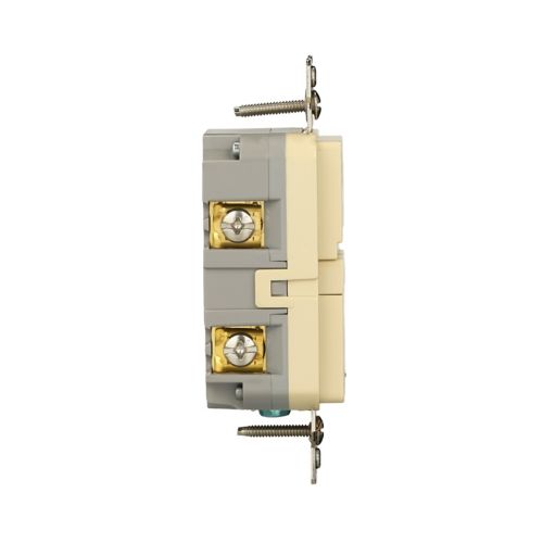 Eaton Tamper and Weather-Resistant Self-Test GFCI 15A 125V Ivory