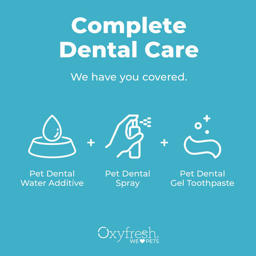 Oxyfresh Premium Pet Dental Spray - Fastest Way to Eliminate Pet Bad Breath