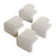 Dreambaby Classic Foam Corner Protectors - 4 Pack, Grey