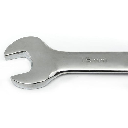 GearWrench 7 Piece 72-Tooth 12 Point Ratcheting Combination Metric Wrench Set