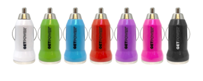 GetPower GetPower® Bowl of 90 - 1.5 Amp Single USB to DC Car Adapters