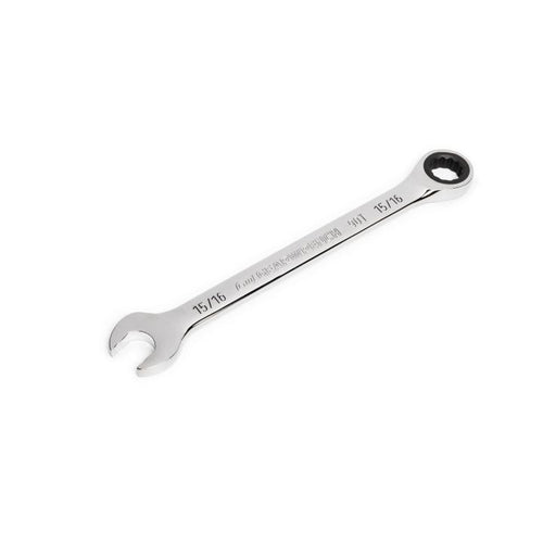 GearWrench 15/16 90-Tooth 12 Point Ratcheting Combination Wrench