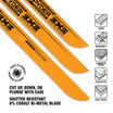 Spyder 6 Wood/Metal Cutting 6/10 TPI Double-Edged Bi-Metal Reciprocating Saw Blade 3X3™