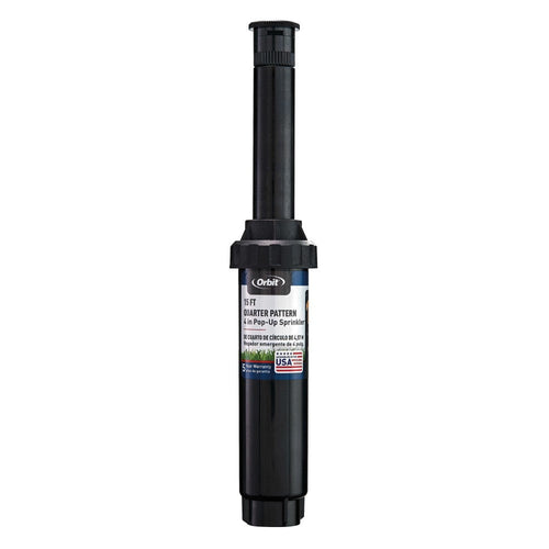 Orbit Pop-Up Spray Head Sprinklers with Plastic Nozzles