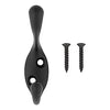 National N830-625 Heavy Duty Coat/Hat Hook Matte Black