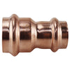 Apollo Press Couplings & Unions 1 in. x 3/4 in. Copper Press Coupling with Stop