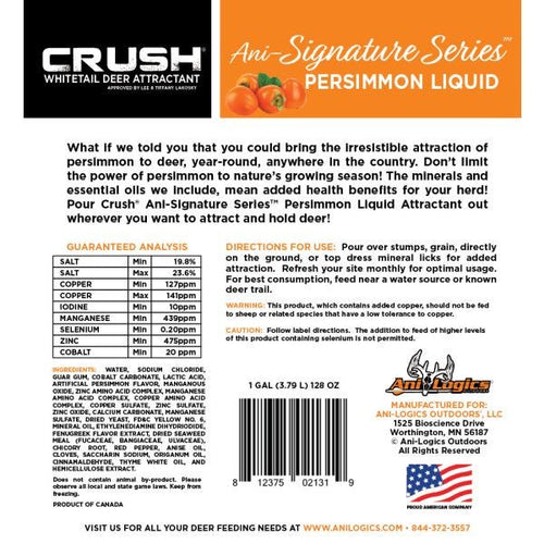 Ani-Logics CRUSH® Liquid Attractant Persimmon
