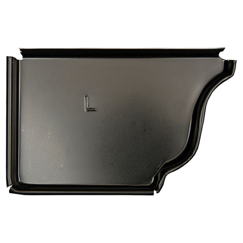 Amerimax Aluminum K Style Left End Gutter Cap